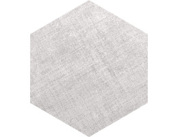 Гранитогрес Fabric Silver, 21.5 x 25 cm, HEX