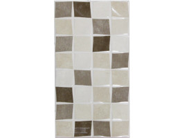 Фаянс 25x50cm Amur Beige Mosaic