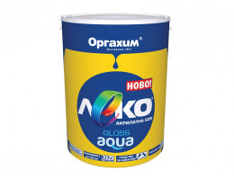 Боя акрилатна AQUA GLOSS, бяла - 700 ml