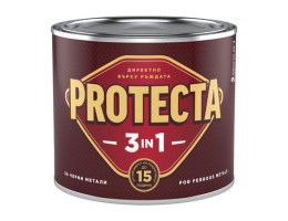 Боя Protecta 3 в 1, тъмно кафява - 500 ml