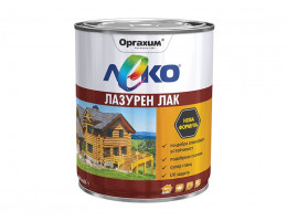 Лак Леко лазурен, безцветен - 650 ml