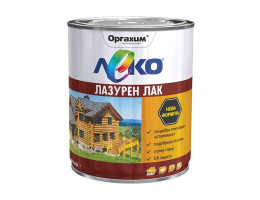 Лак Леко AQUA лазурен, палисандър - 700 ml