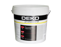 Мазилка полимерна Deko B2, с влачена структура, бяла - 25kg