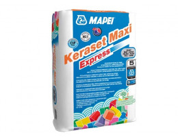Дебелослойно бързосвързващо лепило за плочки Keraset Maxi Express - 25 kg