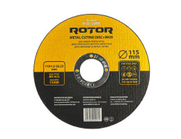 Абразивен диск за метал и INOX 115 х 1.2 х 22.23 mm ROTOR