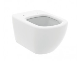 Конзолна тоалетна чиния Tesi, бяла коприна