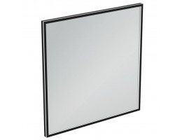 Огледало Conca, 100cm, LED, черна рамка