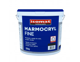 Marmocryl Fine 1.5mm White 25 kg, полимерна мазилка