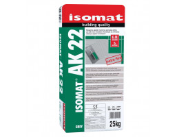 Isomat AK22 grey 25 kg, лепило клас C2TES1