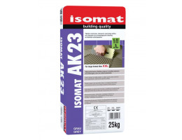 Isomat AK23 grey 25 kg, бързо втвърдяващо еластично цимент-полимерно лепило