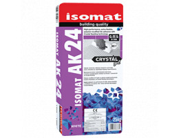 Полимер-модифицирано лепило за плочки Isomat AK24 клас C2TES1, 25 kg, бял