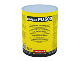 Isoflex PU-500, бял, 1 kg, еднокомпонентна полиуретанова хидроизолация за плоски покриви