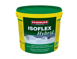 Isoflex Hybrid, бял, 4 kg, хибридна еластична мазана хидроизолационна мембрана