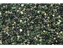 Естествени цветни камъни NATURAL STONE 2 - 4 mm, VERDE ALPI, 25 kg