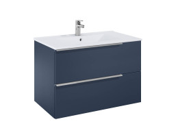 Шкаф 800 mm, Elegant plus night blue с 2 чекмеджета и умивалник