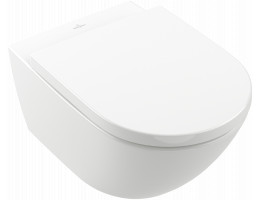 Комплект за WC, Subway 3.0, 370 х 560 х 360mm, тоалетна чиния 4670T001 Twist Flush + седалка и капак със забавено падане 8M42S101, alpin white