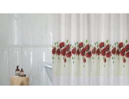 Завеса за баня Tropik Poppy 180 x 200 cm