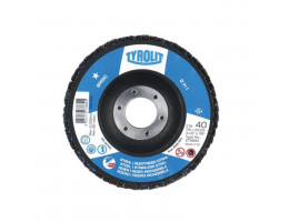 Сегментен диск шкурка за метал и неръждавейка Ø115 mm, P60 2in1 27A BASIC*