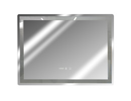 LED Огледало за баня 800 x 600 x 45 mm, Lightex