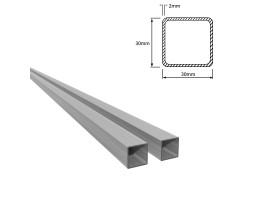 Профил тръбен 30x30x2x6000mm 2бр.