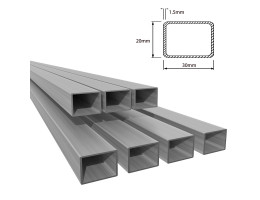 Профил тръбен 30x20x1.5x6000mm 7бр.