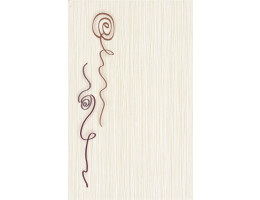 Декор 25x40 cm Lena Spiral Beige