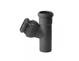 Разклонение канализационно подвижно ф 110 - 50 mm, 45° - 87°