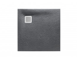 Душ корито TERRAN Square, 900 х 900 х 28 mm, цвят Slate