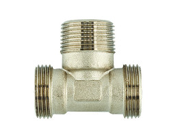 Тройник G 3/4 " x R 3/4 " x G 3/4 " с три шъншни резби