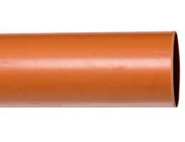 Тръба компактна PVC ф 110 x 3.2 mm SN4 - 5m