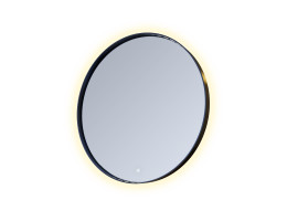 Огледало Амбосели ф900 с осветление и черен кант