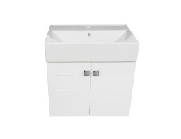 Долен шкаф с мивка "Кармен" 60 cm бял
