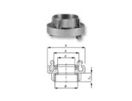 Метален противопожарен щорц DN 75 mm, с резба 2 1/2"