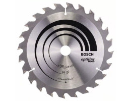 Диск за циркуляр, ф 190 х 20 х 24 TR, за дърво, BOSCH