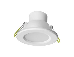 LED луна, TOP, 6W, 3000K, IP44, бял корпус