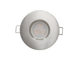 LED луна, 6.5W, IP44, 2700K, 220V, сатен никел