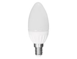 Крушка LED LC4E1427  конус топла светлина E14 220V 4W