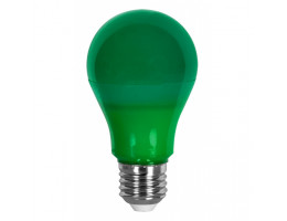 Крушка LED 6W, E27 SMD2835, зелена светлина