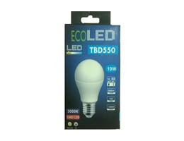 Лампа ECOLED TBD560 12W/E27/6000K/1055Lm