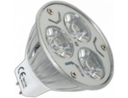 Крушка LED MR16/3, 1W, 12V топло бяла