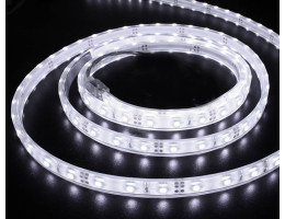 LED Лента SMD3528/4.8W/m топло бяла 12V DC/60 LEDS/m 5m водоустойчива IP65