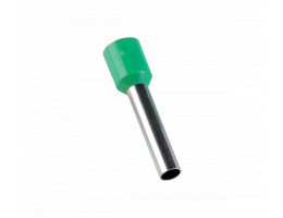 Кабелен накрайник E 6018/зелен 6mm² (100 броя в пакет)