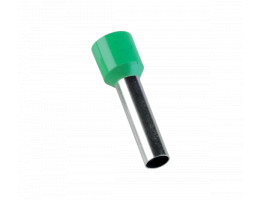 Кабелен накрайник E 10-18, тъмно зелен, 10mm² (100 броя в пакет)