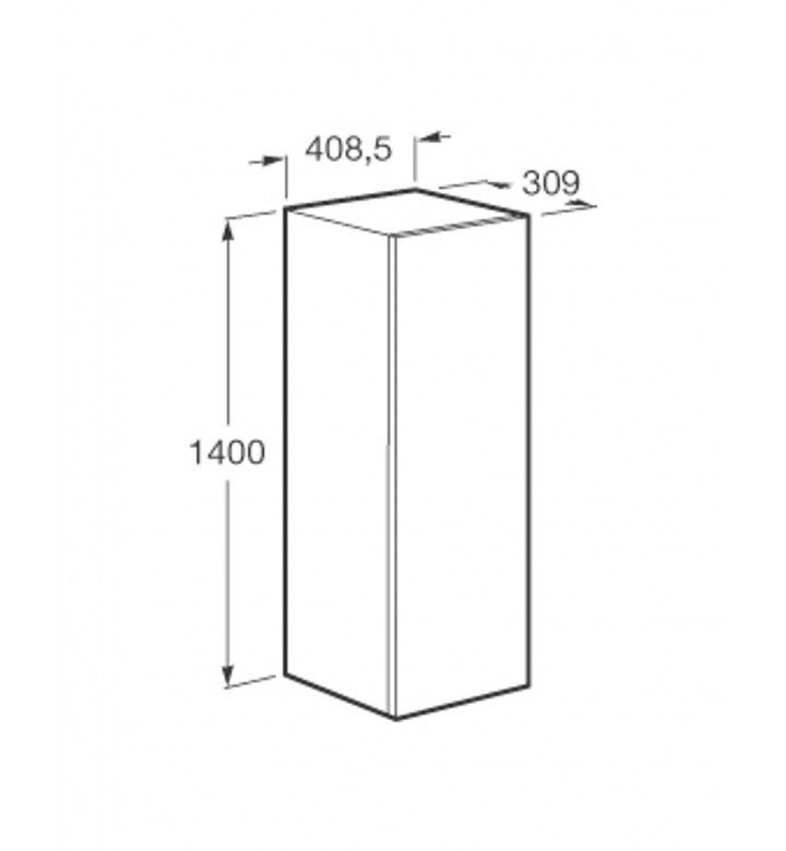 Колона за баня 1400 mm Stratum