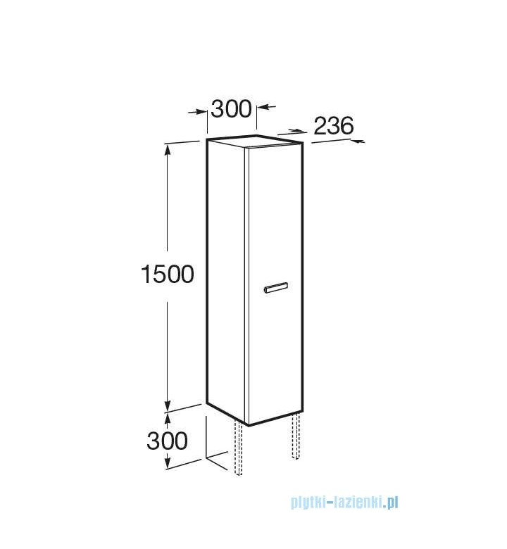 Колона за баня 1500 mm кедър Basic Victoria