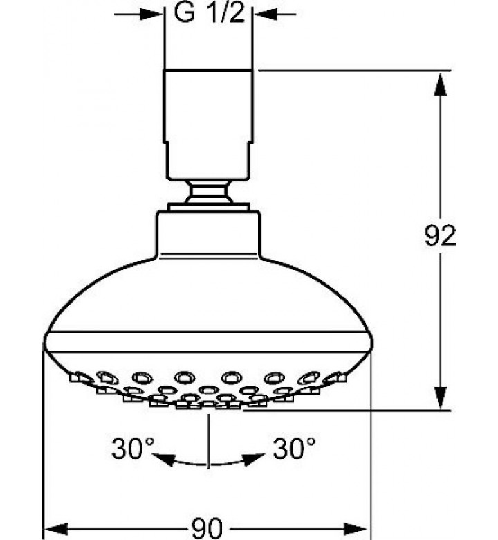 Душ глава BASICJET