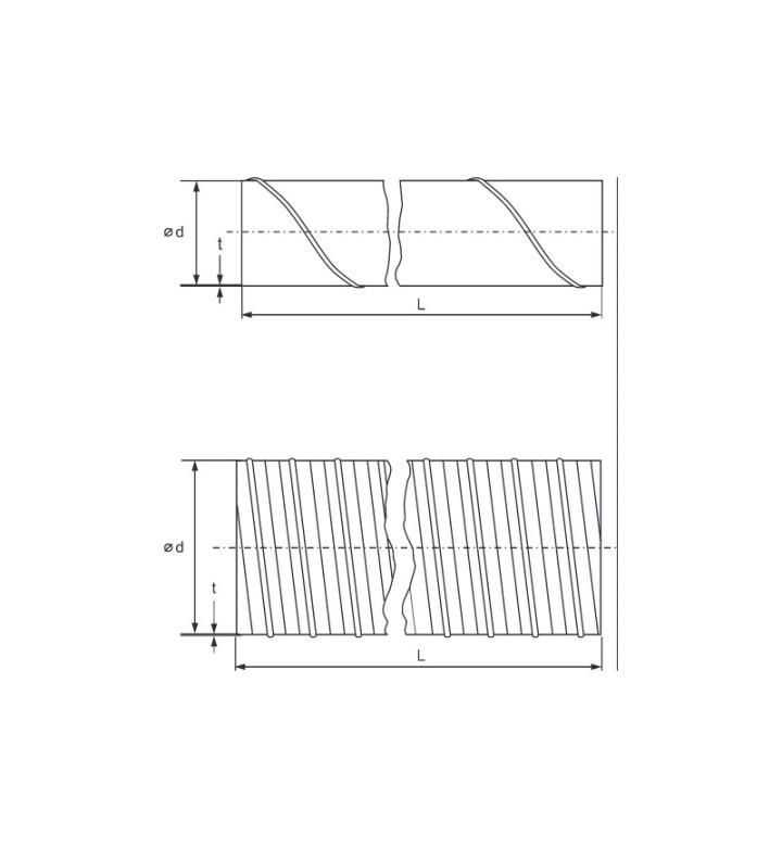 Спировъздуховод ф 500 mm