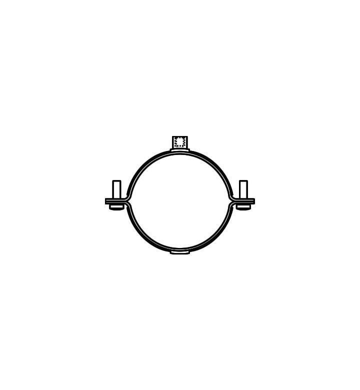 Скоба за окачване на спироаканал ф 125 mm