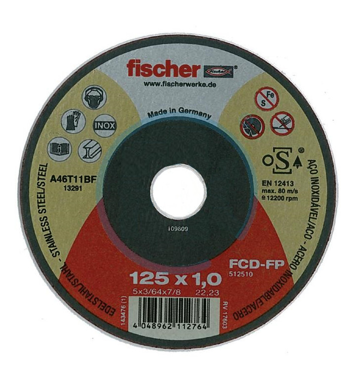 Диск за метал FCD-FP ф 115 x 1.0 mm