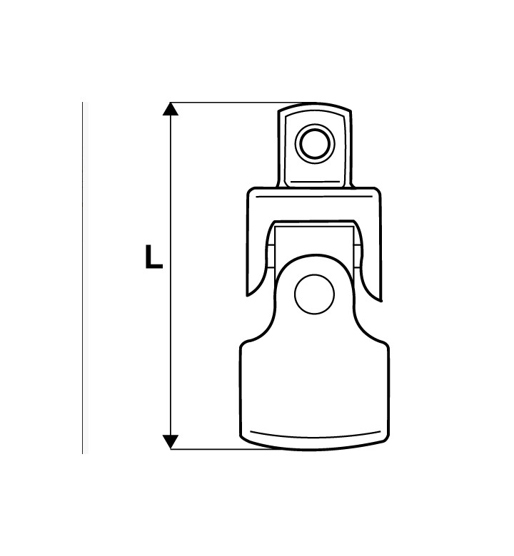 Подвижна свръзка 72 mm x 1/2 "